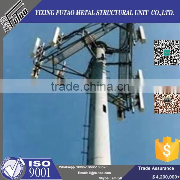 High Quality Galvanized Steel Utility Poles photo-6