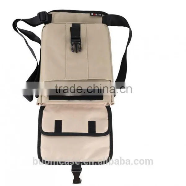 Beige Tablet Messenger Bag for Men 10.1 Inch Tablet Case Shockproof Case for Tablet photo-5