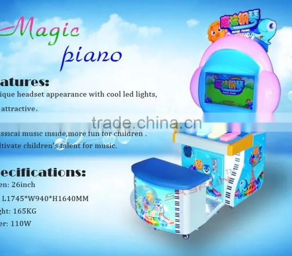 Coin Operated Magic Piano Game Machine/tickets Game Machine photo-3