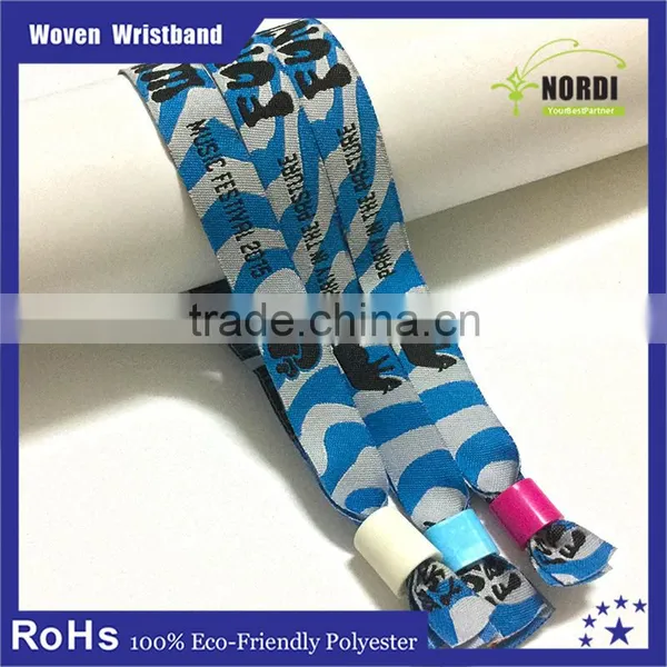 High Quality Customized 100% Polyester Wristband &rfid Wristband photo-2