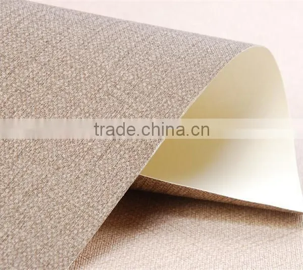 Korea Solid Color Vinyl Wallpaper Waterproof Wallpapers for Bathrooms photo-3
