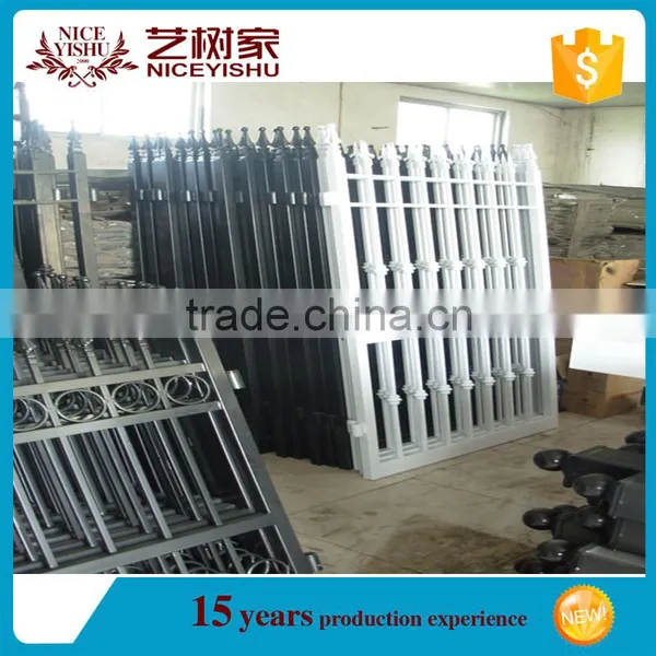 2016 New Style Sliding Gates Beautiful Design, Automatic Driveway Iron Gates, Tubular Gate Design on .com photo-3