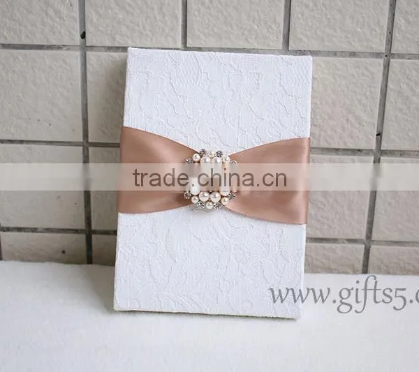 Elegant White Wedding Invitation Card Box With Professional Supplier photo-3