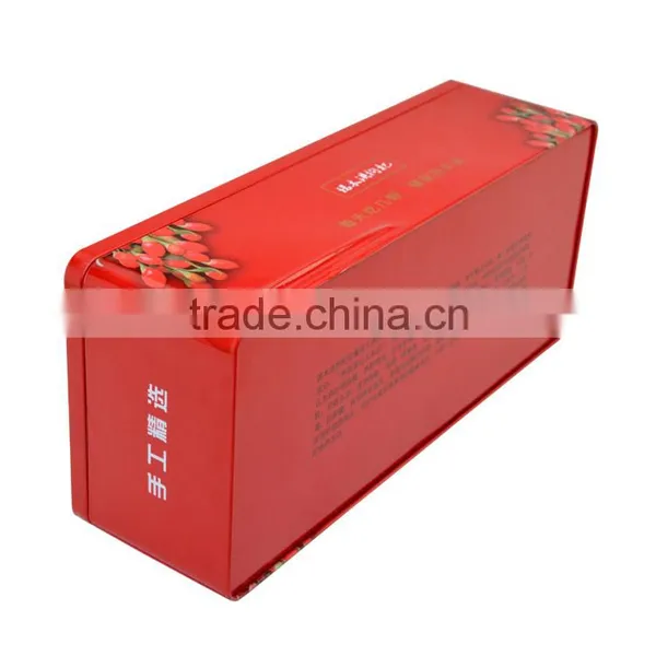 Dongguan Oem CMYK Wholesale Empty Metal Box for Red Wine photo-3