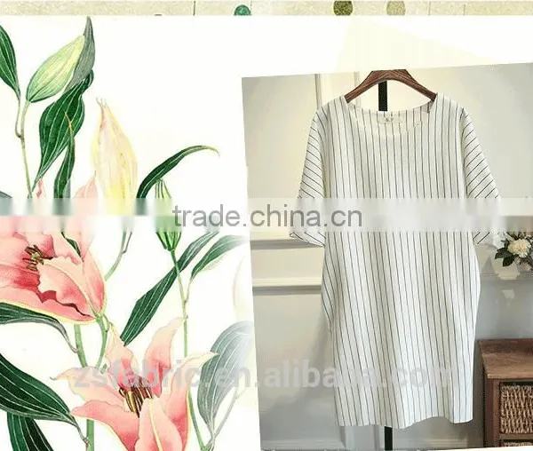 ZHENGSHENG Polyester/Rayon Blend Stretch Yarn Dyed Fabric With Rib For Suit and Trousers