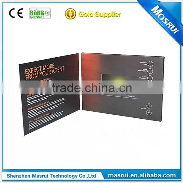2016 Hot Selling 5.0 " LCD Video Card , Video Greeting Card, Video Greeting Card Module photo-2