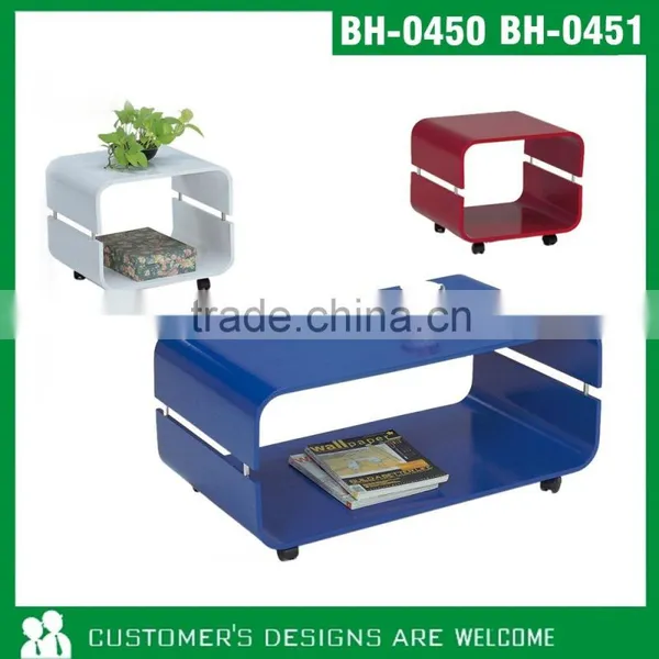 Storage Coffee Table With Wheels photo-3
