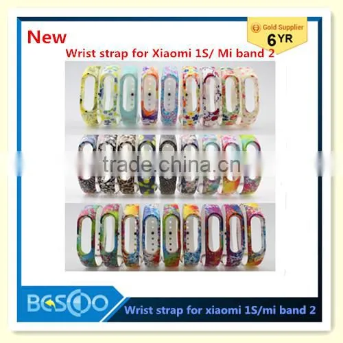 Hot Silicone Replace Wrist Strap for Xiaomi 1S 1A For Mi Band 2 Smart Wristband Bracelet Band Belt Strap Wearable Accessories
