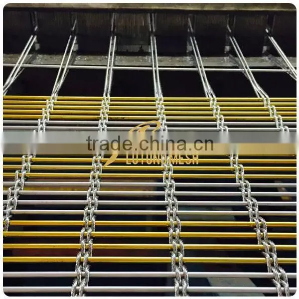 Transparent Mesh Fabric,small Decorative Folding Screen,metal Mesh Fabric photo-6