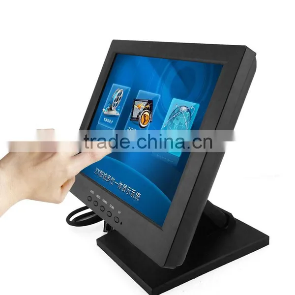 VGA and DVI Signal Input Touch Screen Monitor Monitor Touch