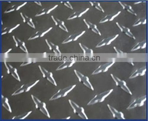 Aluminium Compass Embossed Sheets/One Bars Embossed Sheet