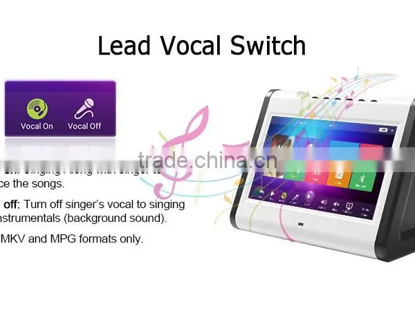 Professional Blutooth Jukebox,touch Screen Wifi Karaoke Player photo-3