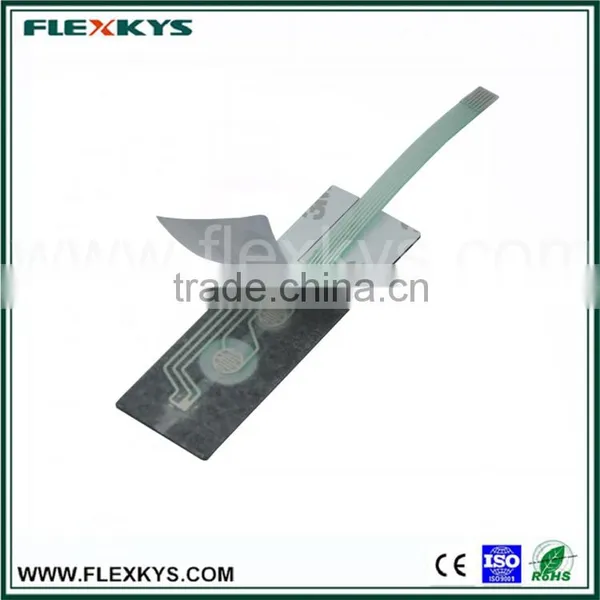 New Fashion Embossing Key Poly Dome Tactile Feedback 2.54mm Zif Connector Led Membrane Switch photo-4