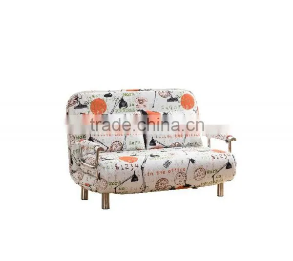Folding Sofa Bed With Horizontal Broaching Functional Sofa photo-2