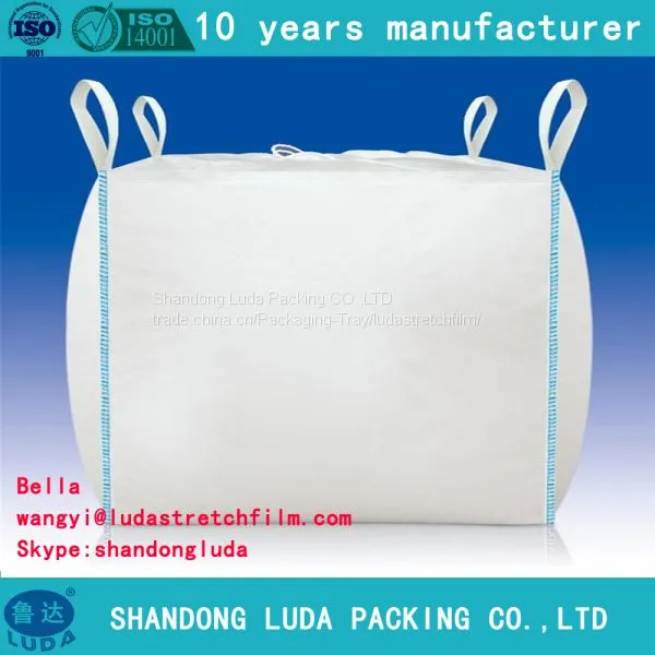 PP Ton Bags 100% pp Woven Ton Bag 1000kg for Sand