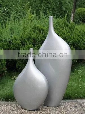 High Quality Office Use Fashion Style Fiberglass Plants Container and Flowers Pots Bonsai Pots photo-2