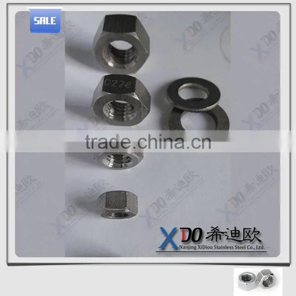 Alloy 601. Alloy600. Alloy625 . Stainless Steel Fasteners Hex Bolt and Nut Washer photo-5