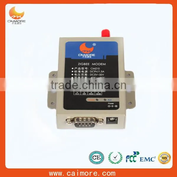 Industrial network zigbee modem with zigbee function