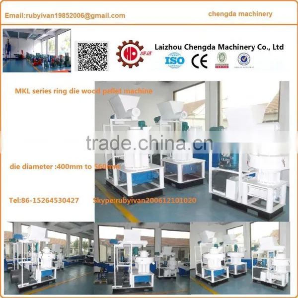 Ring Die Wood Pellet Machine , Straw Pellet Machine, Animal Feed Pellet Machine photo-3