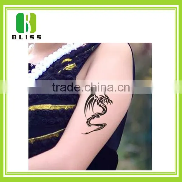 Non-toxic Fashion Custom Metallic Body Sticker Water Transfer Colorful Body Decorative Bulk Temporary Tattoo photo-4