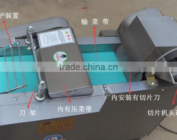 Low Consumption Full Automatic Vegetables Cube Cutter Machine / Potato French Fries Cutter photo-6