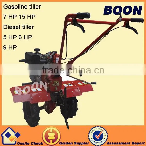 High Efficiency Gear Transmission Power Tiller Seeder