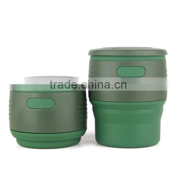 Colorful Soft Non-toxic Collapsible Silicone Mugs for Sublimation photo-5