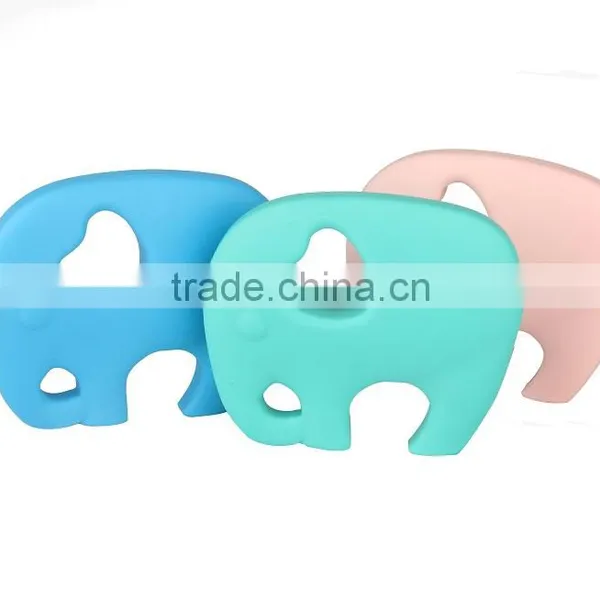 Fashion Bpa Free Food Grade Silicone Baby Chewable Pendant Sensory Tool photo-3