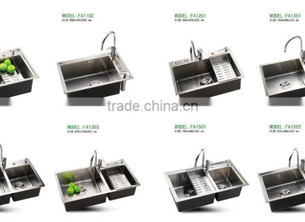 JZ-327 1.2m Kitchen Equipments Stainless Steel Kitchen Sink for Restaurants photo-3