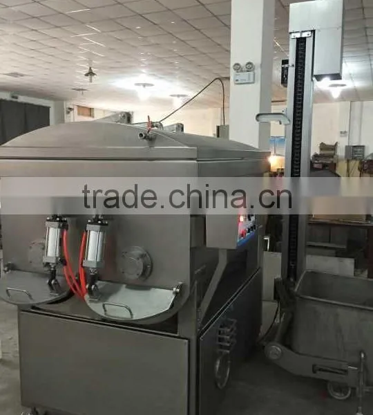 1200L Capacity Vacuum Meat Mixer Mixing Machine With Loader photo-2