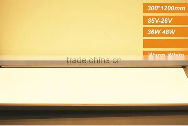 8mm Led Pannel Light Ultra Thin Square Led Panel Light 300x1200 36W 48W 72W IP44 IP65 AC 85V 265V photo-3