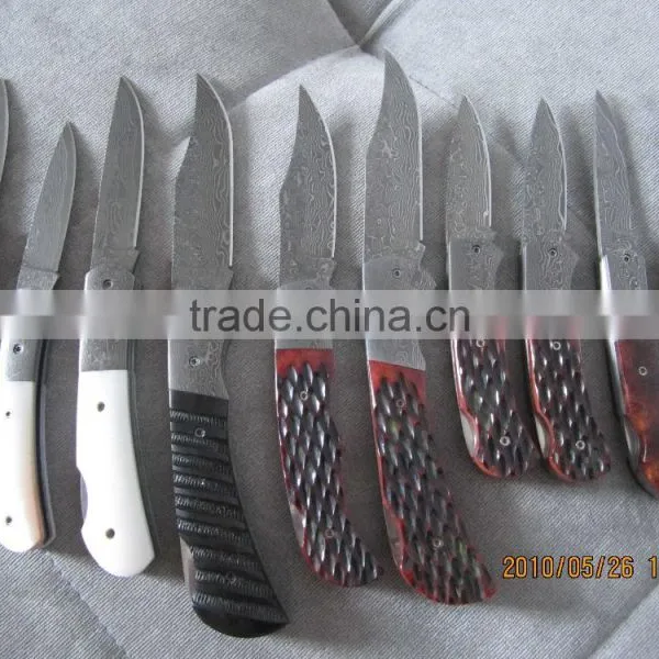 OEM Custom Handmade Damascus Folding Knife UDTEK01344 photo-6