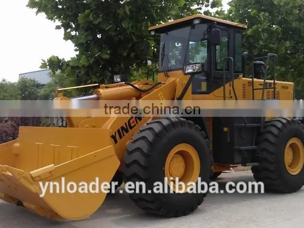 ZL60GearBox Cat Engine Luneng Wheel Loader With Grass Grasper /clamp Shan Dong YIneng YN958 Wheel Loader photo-5