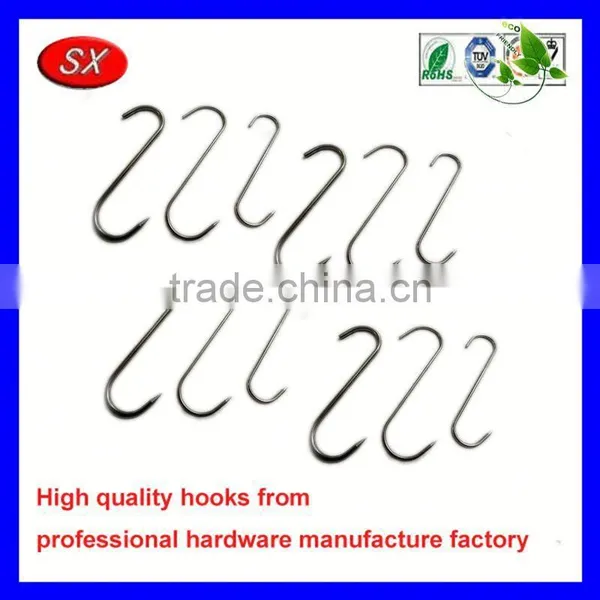 Custom Meat Hook Refrigerator Truck Double Stainless Steel Trolley Hooks photo-2