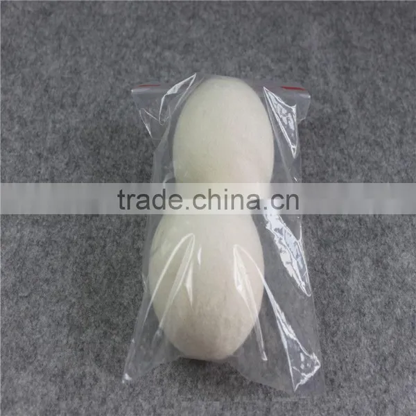 High Quality Natural White Wool Dryer Balls/ECO Laundry Ball photo-5