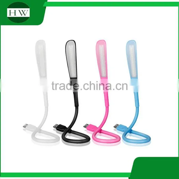 Plastic Mini Portable Folding Foldable Eye Protection Soft Usb Led Study Reading Night Lamp Light With Three Intensity Levels photo-2
