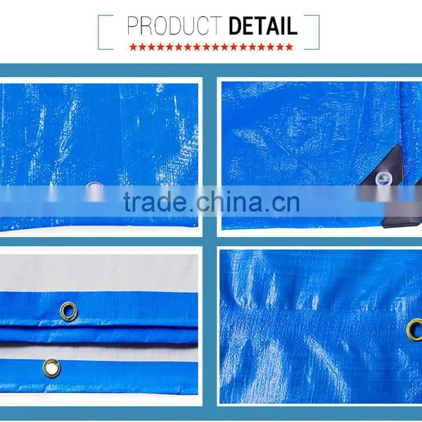 China pe Tarpaulin Factory Wholesale Waterproof Sheet PE Tarpaulin photo-2