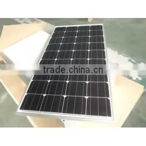 2016 High Efficienty Factory Price 100Watt Solar Panel Monocrystalline For Solar System photo-3