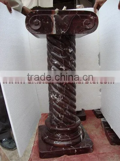 NATURAL BLACK AND GOLD MARBLE PEDESTALS photo-6