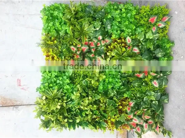 Home and Outdoor Decoration Synthetic Cheap Artificial Vertical Green Grass Wall E08 04B11 photo-2