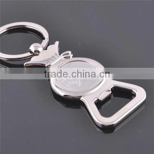 Customized Stainless Steel Decorative Angel Keychain Manufacturer photo-2