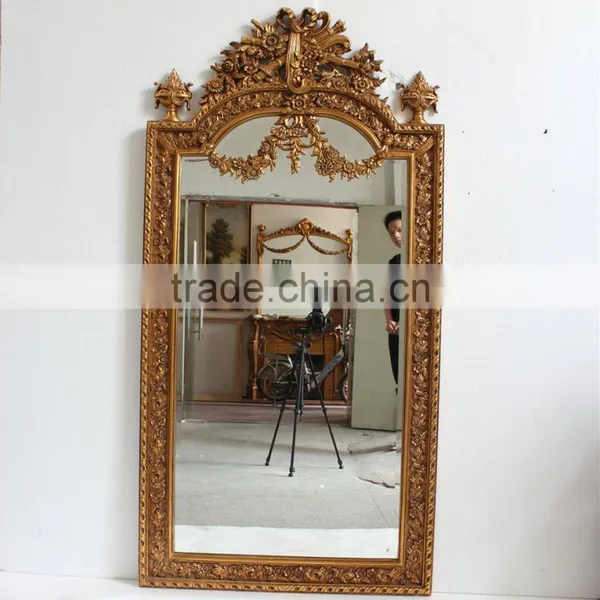 Vertical Dressing Room Baroque Style Frame Mirrors photo-2