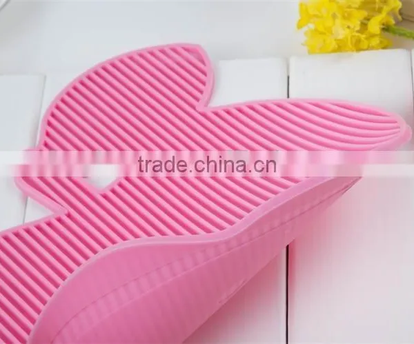 Food Grade Silicone Funny Apple Shape Coaster photo-6