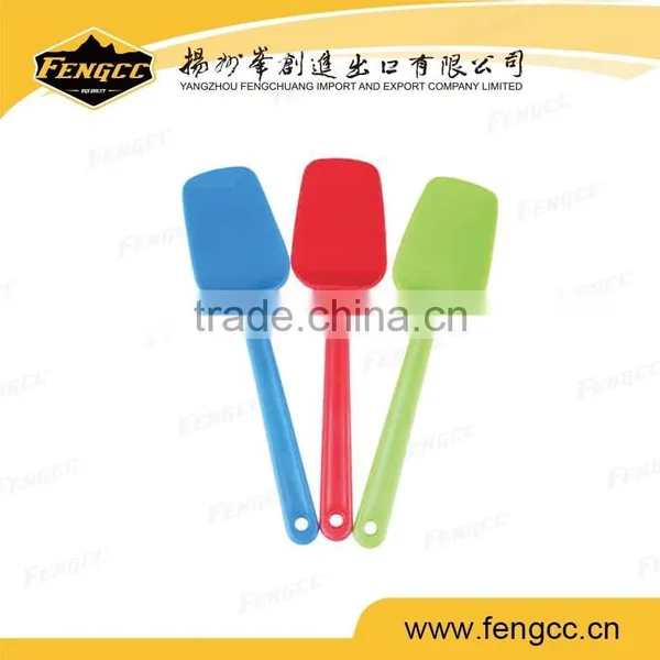 High Quality Long Handle Silicone Cookie Spatula / Silicone Brush for Bread and Cream photo-2