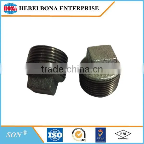 ISO Certified Malleable Cast Iron Pipe Fitting Plug photo-5