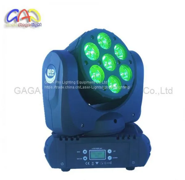 7*15W RGBW Razor Beam Mini LED Moving Head (GA-LM0715) photo-2