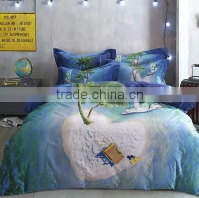 Competitive Price Digital Printed Chinese Cheap Bedspreads,choice Hotels Satin Bedding photo-4