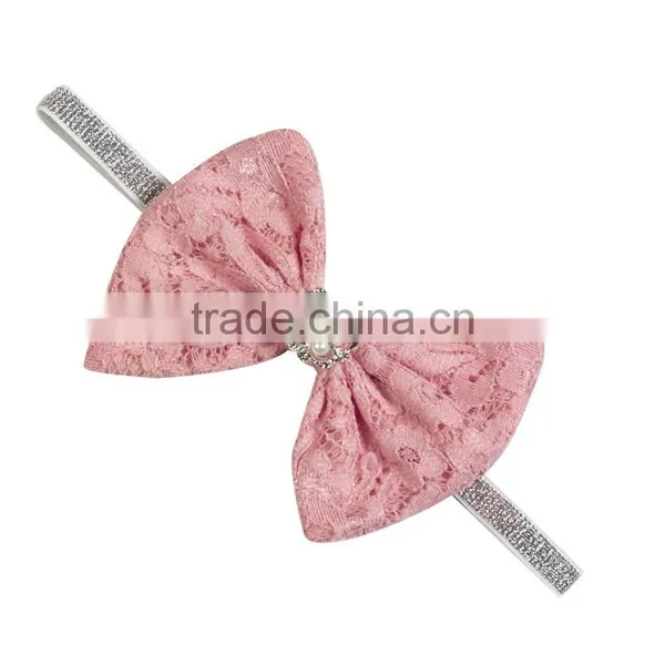 Cheap Custom Design Good Quality Wholesale Boutoque Fancy Flower Elastic Baby Hair Headband for Women photo-3