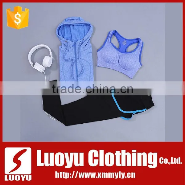 Fashion Yoga Bra Gym Wear Suits for Ladies photo-3