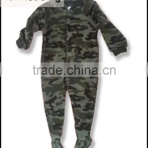 TinaLuLing Brand Baby Leopard Polar Fleece Pajamas Children Footless Pajama photo-6